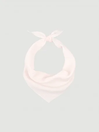 Платочек Mjölk Pink Rose из муслинового хлопка