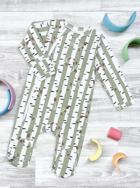 Комбинезон Mjölk Sleep and Play Birch Trees