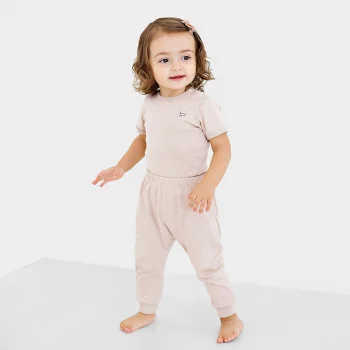 Боди с коротким рукавом Basic бежевый new
