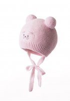 Демисезонная шапка "Мышонок Пик" розовый