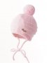 Демисезонная шапка детская "Ласкуша" розовая