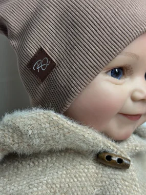 Шапочка двухслойная RinaAmari, Тауп Грей