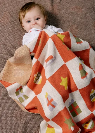 Мягкий вязаный плед Simple, Игрушки