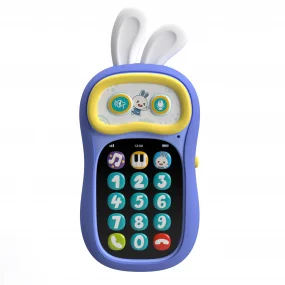 Интерактивная игрушка телефон Ушастик-Лапочка alilo P3. Цвет: фиолетовый.
