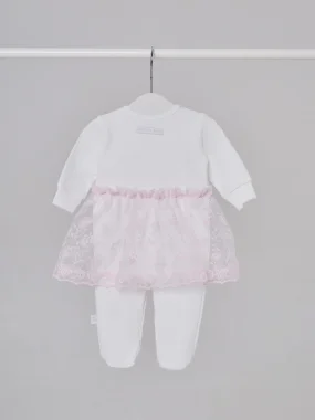 Комплект слип с шапочкой "Принцесса Лея" розовый