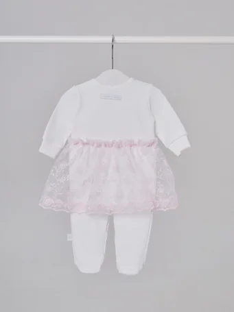 Комплект слип с шапочкой "Принцесса Лея" розовый