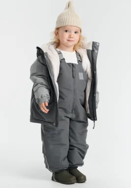 Зимние брюки Leokid Color Block “Fjord Gray”