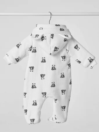 Комбинезон утепленный "Панды"