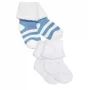 Носки махровые для маловесных малышей, голубые (2 пары)