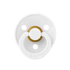 Пустышка латексная BIBS Colour - White