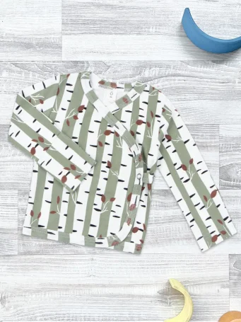 Распашонка Mjölk Birch Trees