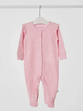 Комбинезон с рюшами "Мамино тепло"