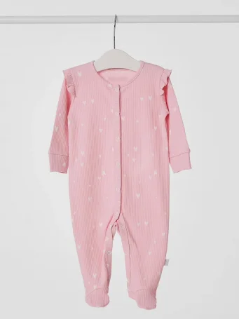 Комбинезон с рюшами "Мамино тепло"