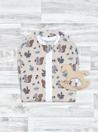 Утепленный кокон Mjölk Белочки