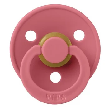 Соска-пустышка BIBS Colour Coral 0-6 месяцев