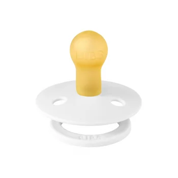 Пустышка латексная BIBS Colour - White