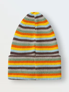 Шапка вязаная в полоску, Мультиколор