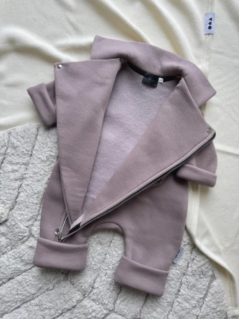 Комбинезон Косуха утепленный футер, Бежевый