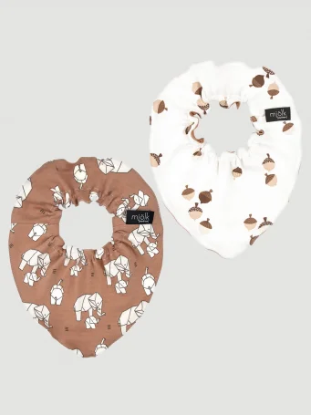 Сет из 2х нагрудников Mjölk Mini Самолёты/Ночное небо