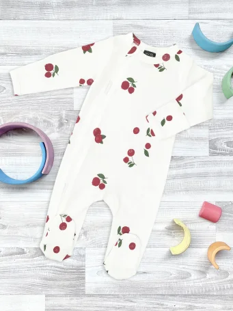 Комбинезон Mjölk Sleep and Play Брусника