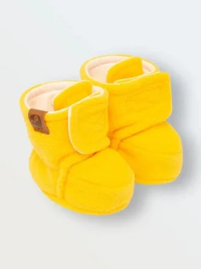 Пинетки из флиса "Cute", Жёлтый