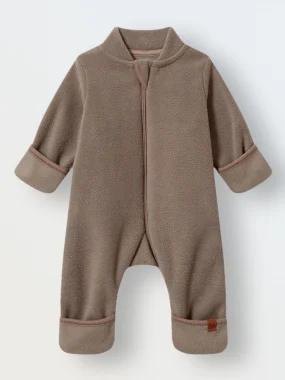 Комбинезон из флиса "Cute", Мокко