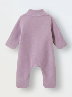 Комбинезон из флиса "Cute", Лаванда-грей
