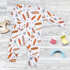 Комбинезон Mjölk Sleep and Play Сёрфы, на манжетах