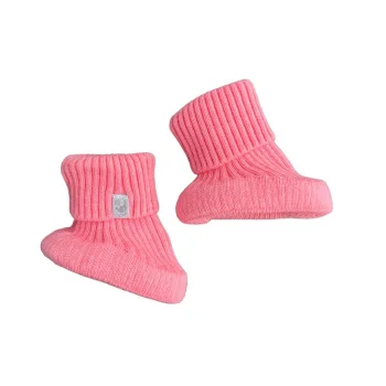Пинетки вязаные Woolly, Роза