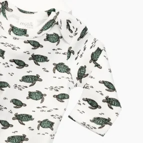 Футболка с длинным рукавом Mjölk Черепашки 