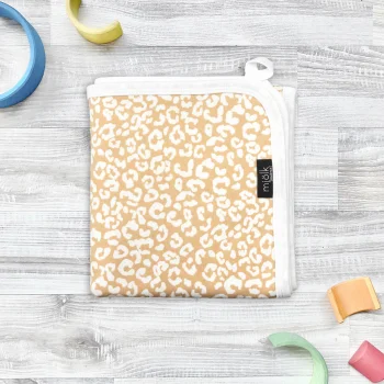 Двусторонний плед Mjölk Sand Leopard