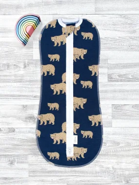 Утепленный кокон Mjölk Бурые мишки