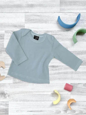 Футболка с длинным рукавом Mjölk Baby Blue