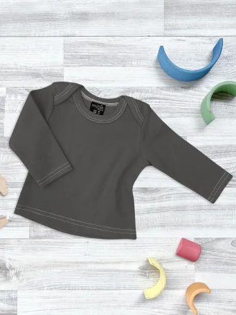 Футболка с длинным рукавом Mjölk Steel Grey