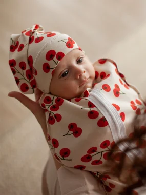 Пелёнка-кокон Mjölk Cherry Tomatoes