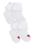 Носки махровые для маловесных малышей, белые (2 пары)