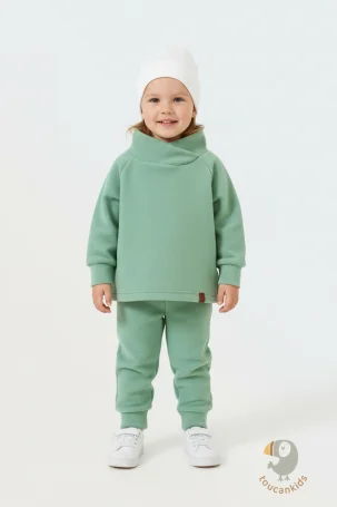 Флисовый костюм "Cute", Базилик