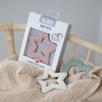 Прорезыватель BIBS Baby Bitie Star Pink Plum