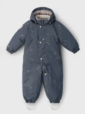 Комбинезон утепленный Leokid Hero, Say my name dark gray