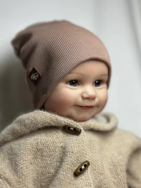Шапочка двухслойная RinaAmari, Тауп Грей