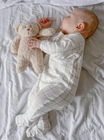 Комбинезон Mjölk Sleep and Play Клетка