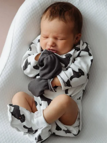 Рукавички-антицарапки Mjölk Брусника/Steel Grey/Ночное Небо сет из 3х пар