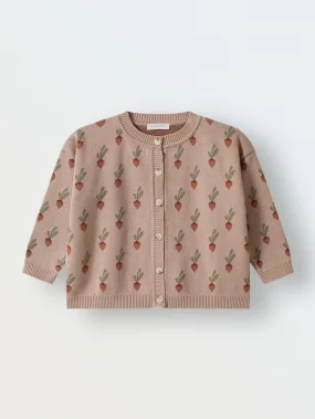 Кардиган вязаный, Редиски