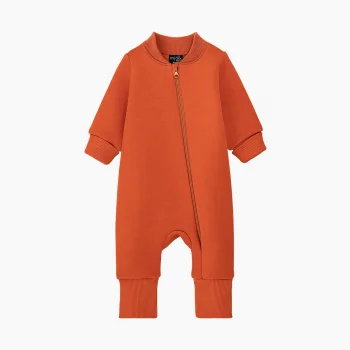 Утеплённый комбинезон Mjölk Ginger Red, на манжетах