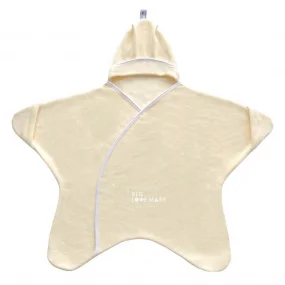 Конверт-Звездочка "Крем" c рукавами, флис