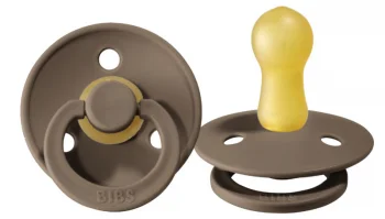 Соска-пустышка BIBS Colour Dark Oak 0-6 месяцев