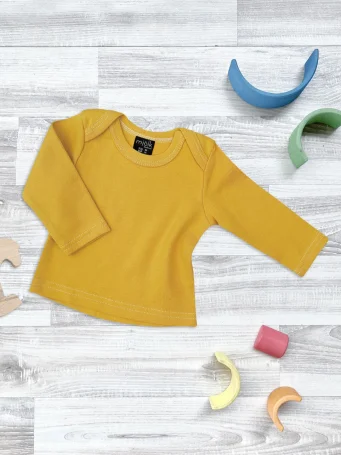 Футболка с длинным рукавом Mjölk Mustard 