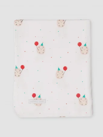 Трикотажная пелёнка "Весёлый праздник"