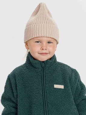 Вязаная шапка Leokid Beanie (Cream)
