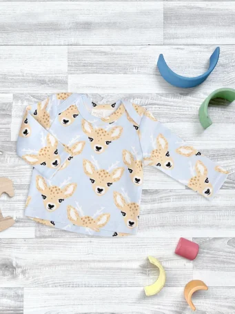 Футболка с длинным рукавом Mjölk Оленята NEW